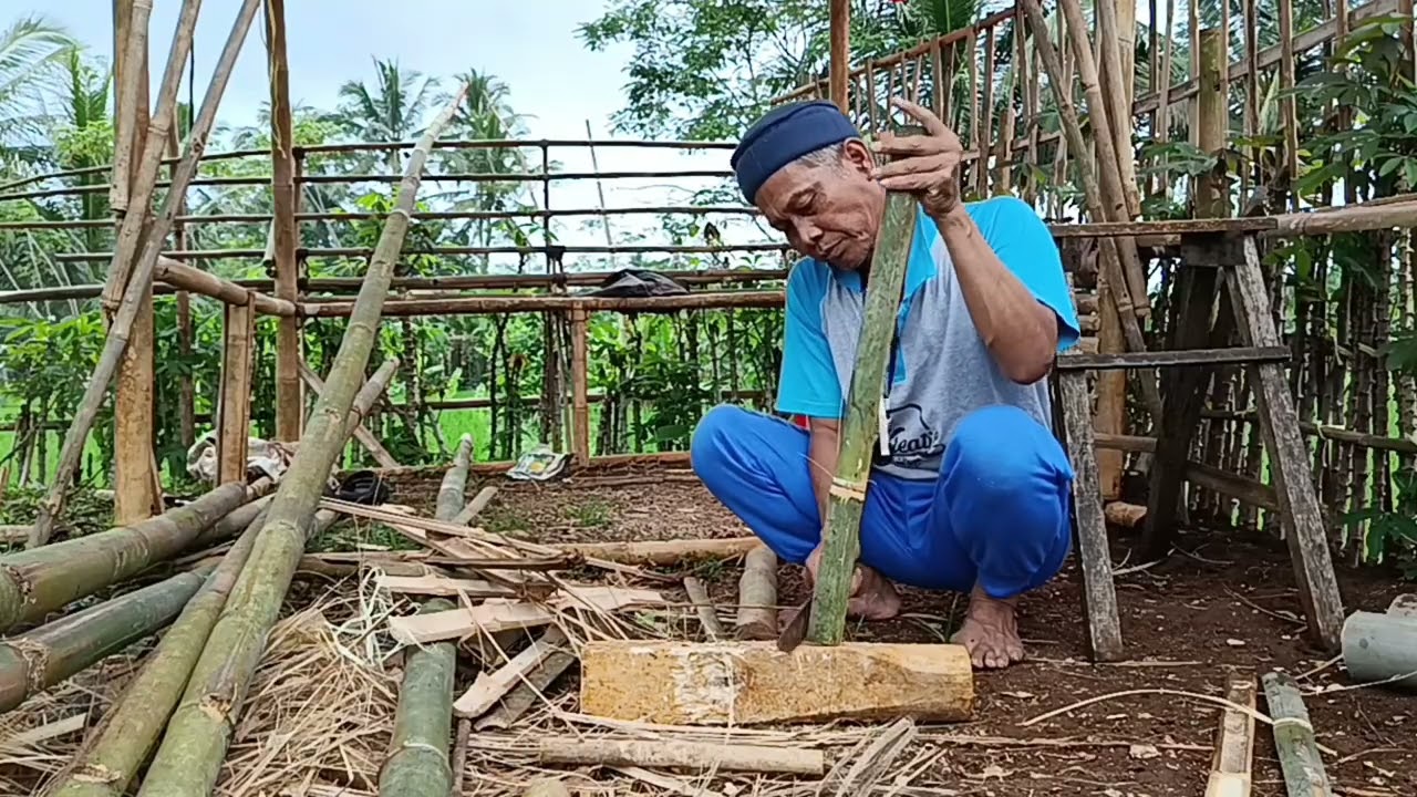 BIKIN CUKANG RANCAK BAMBU