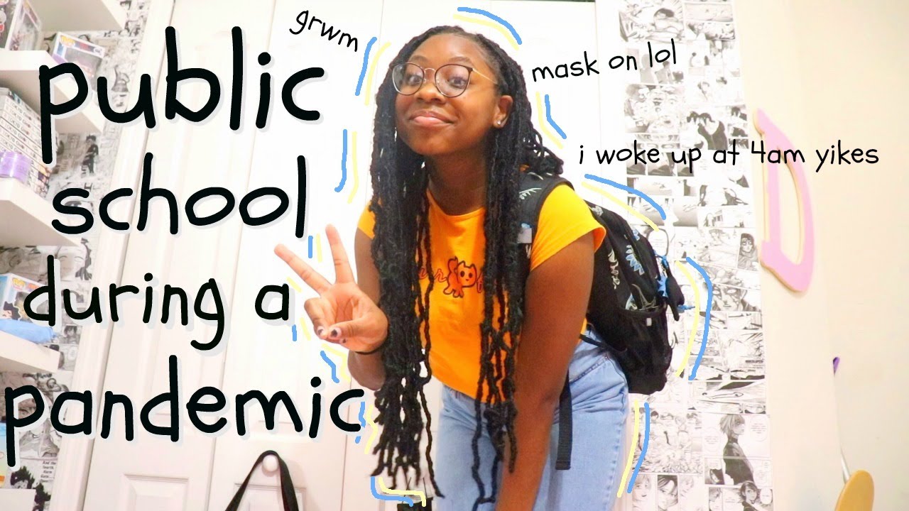 grwm at 4am for public school during a pandemic... yikes