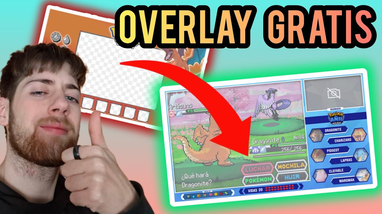 Cómo crear un OVERLAY de Pokémon PROFESIONAL (gratis)