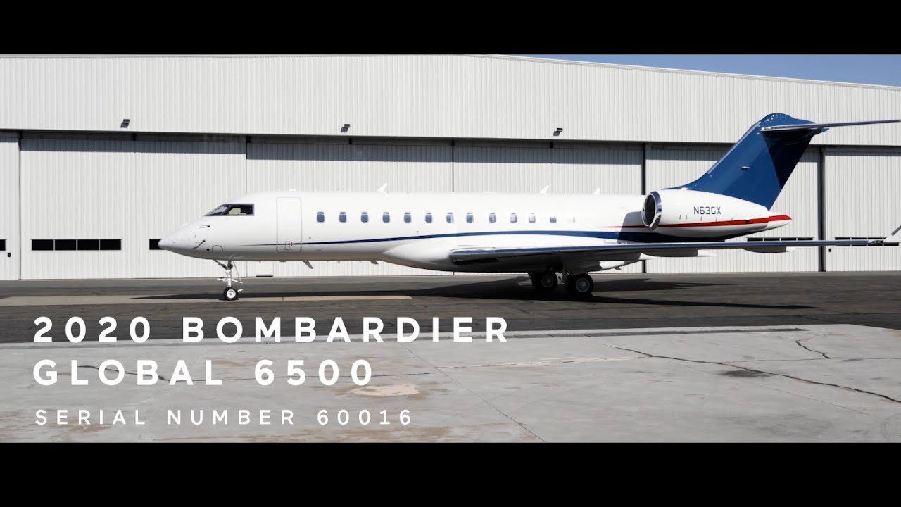 Bombardier Global 6500 S/N 60016