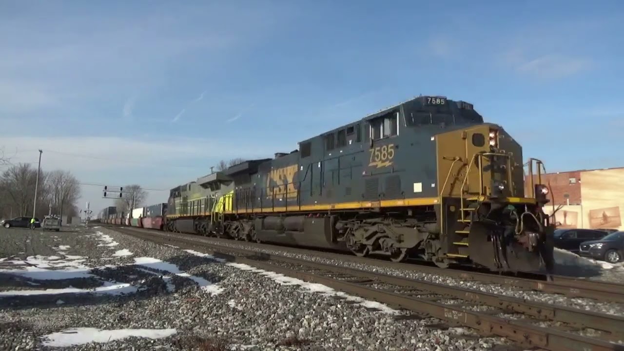 Final CSX Trains in NW Ohio and SE Michigan of 2025