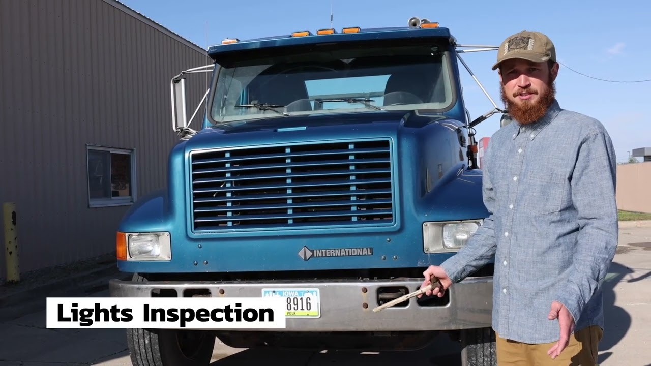CDL Class A Pre-Trip Inspection For DOT Test. Pass Your Class A Pre-Trip Inspection.