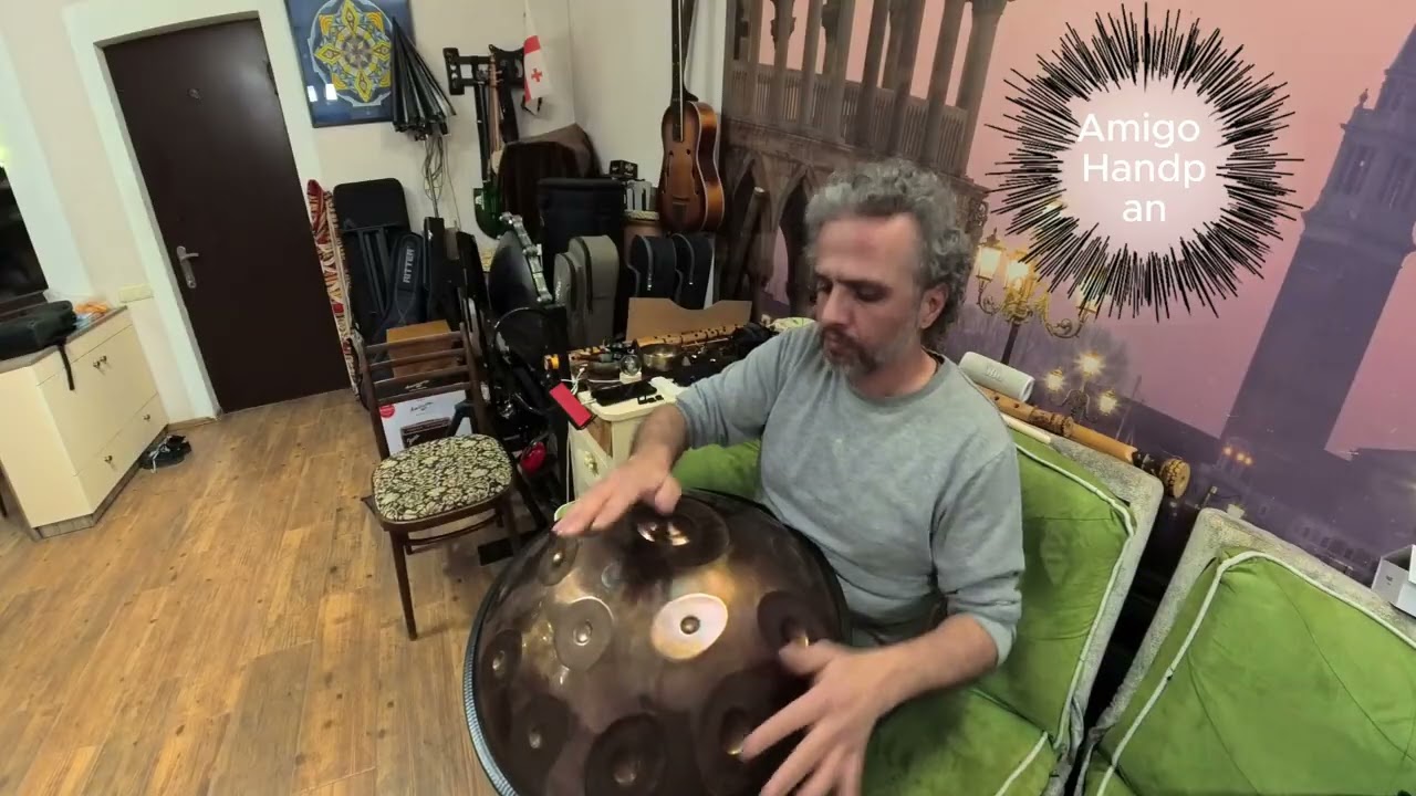 22 Note Amigo Handpan Insta 360