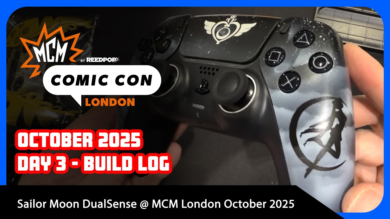 MCM Comic Con London 2025 - Sailor Moon DualSense Build