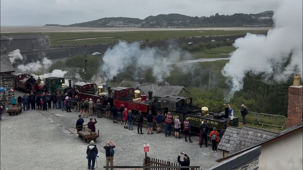 Cavalcade 200 Wheels Across The Cob - FR 70 Ffestiniog Railway Platinum Jubilee Gala June 2025 Pt 6