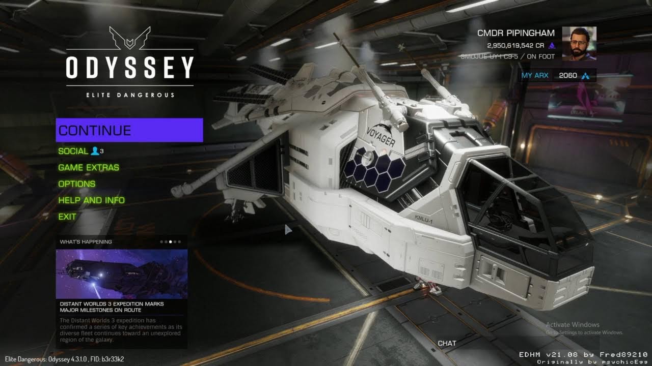 Elite Dangerous | Back in the black pt.2. Let's fly!