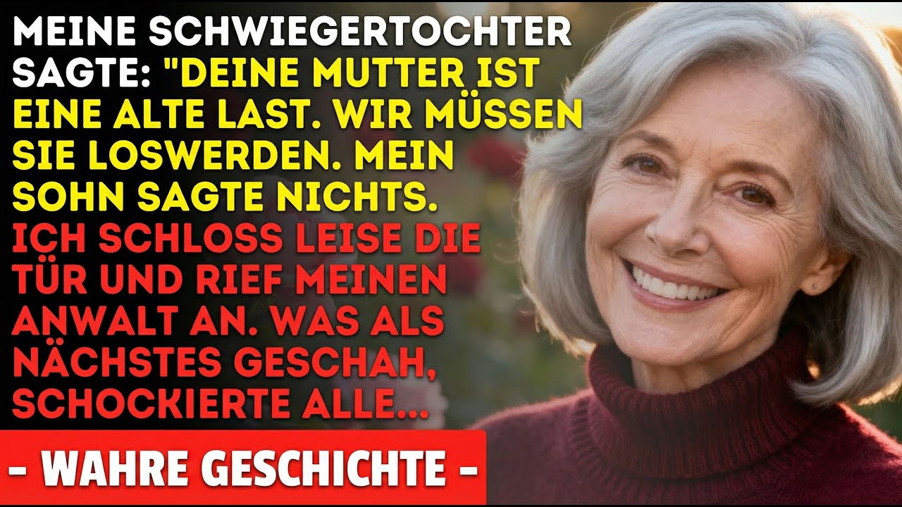 Meine Schwiegertochter wollte mich loswerden. Jetzt fleht sie mich an zurückzukommen