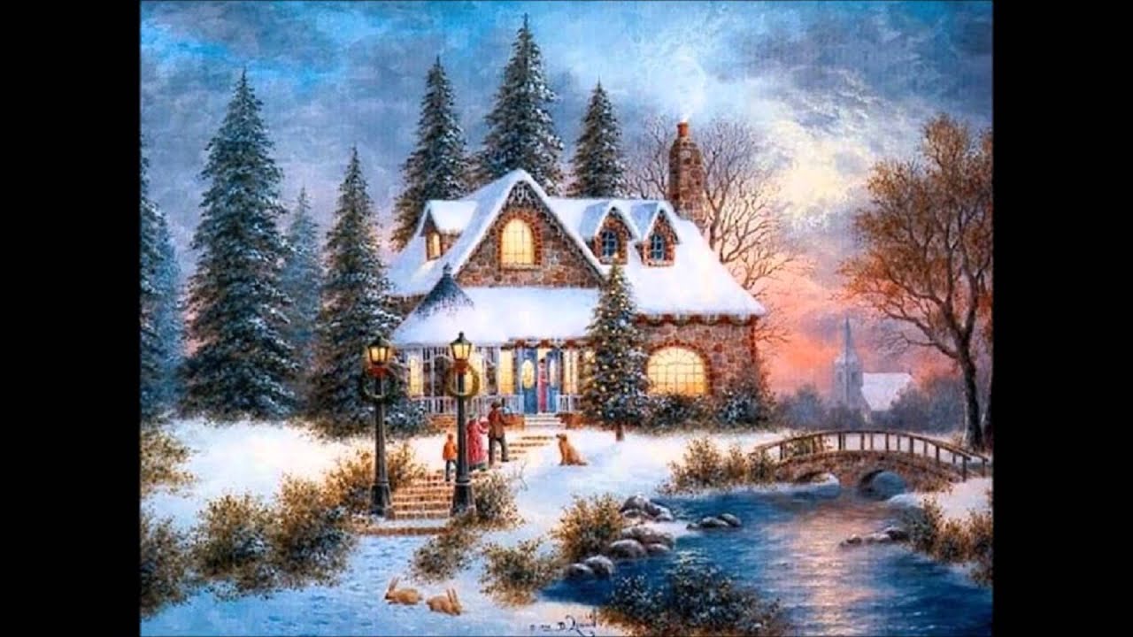 Wishing you a beautiful Winter! Thomas Kinkade paintings Chopin Op 9 No 2 Nocturne in E Flat Mayor