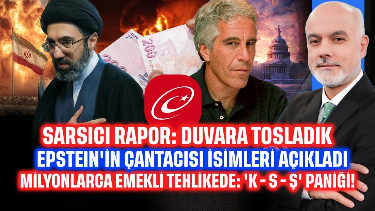 Sarsıcı Rapor: Duvara Tosladık! Epstein'in Çantacısından İsimler | Emekliler Tehlikede: K-S-Ş Paniği