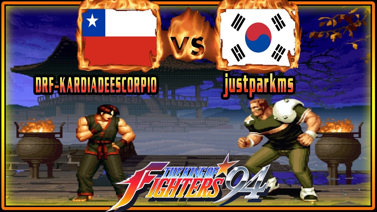 King of Fighters 94 - DRF-KARDIADEESCORPIO (CHL) VS (KOR) justparkms [Fightcade] 더 킹 오브 파이터즈 '94