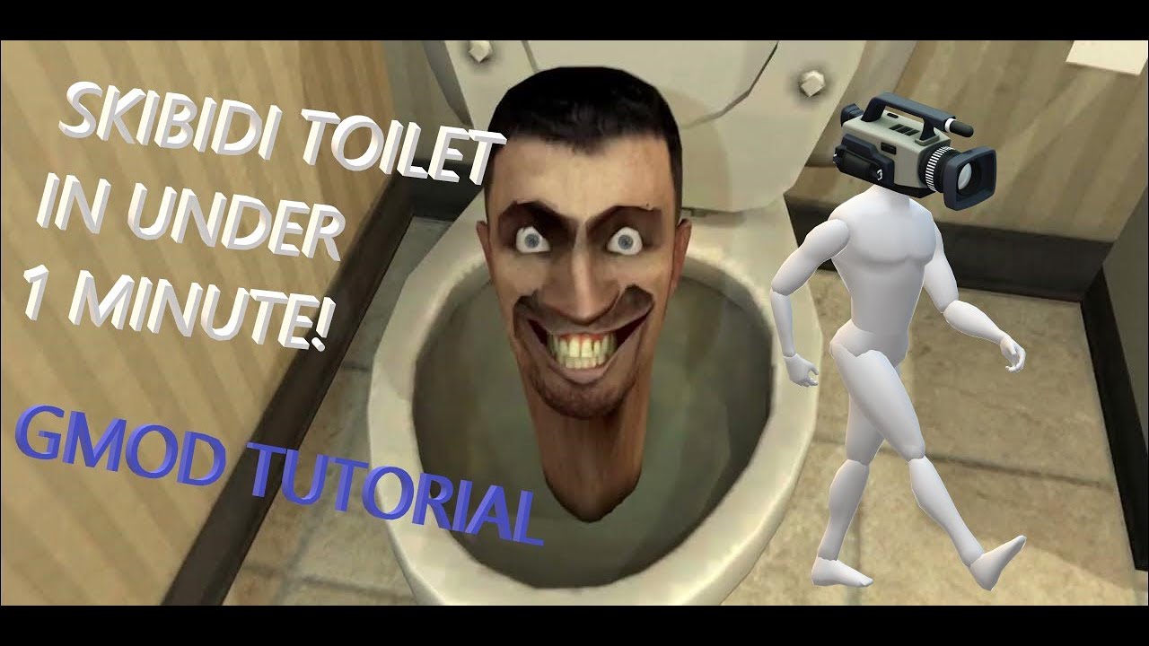 How to make Skibidi Toilet on Gmod Tutorial!