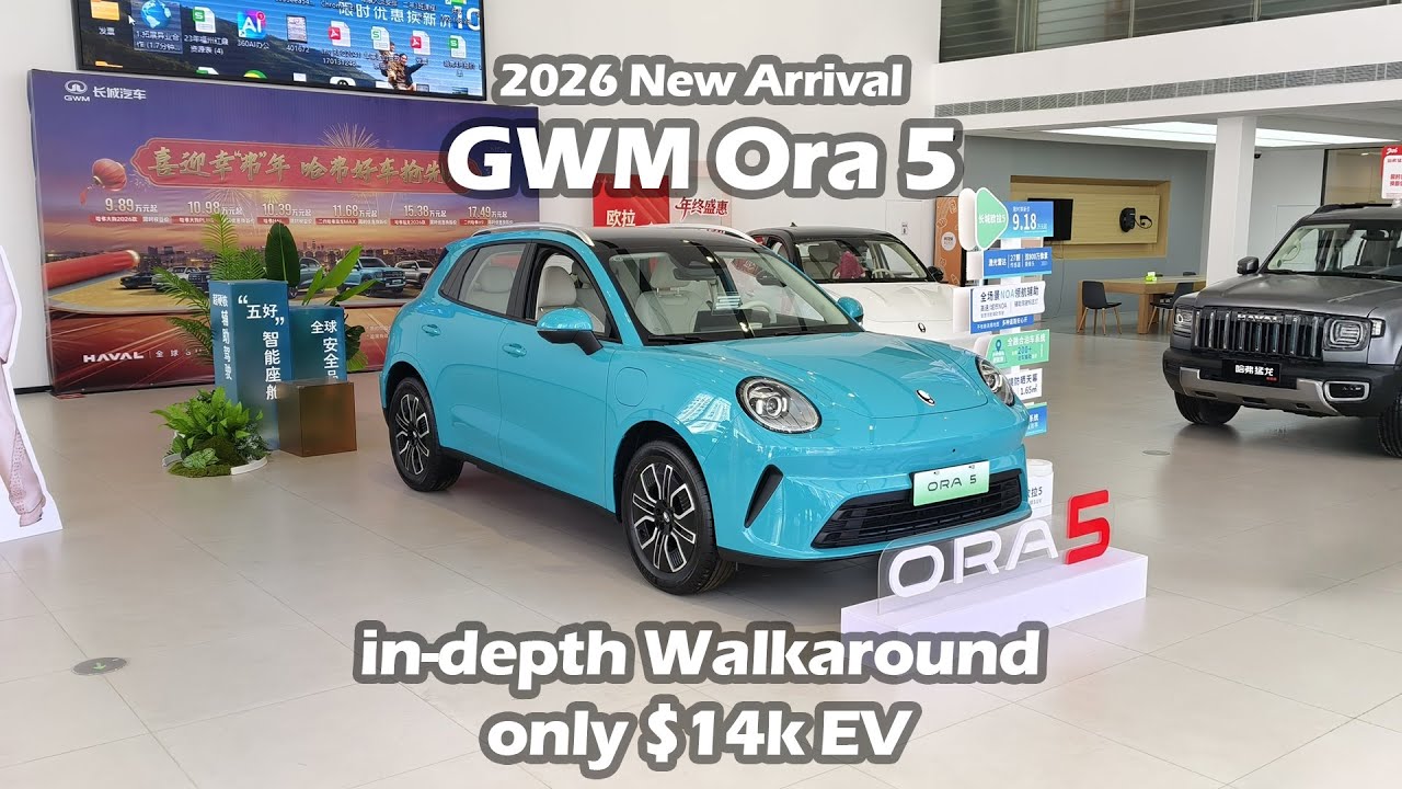 GWM Ora 5 480km Range Pro Edition EV - Big Bear Test Car