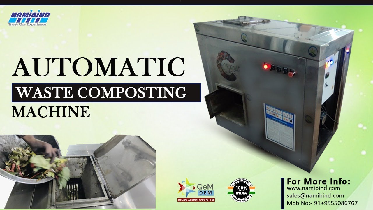 Automatic Waste Composting Machine | How to use  waste composting machine | Buy Now:- 09555086767