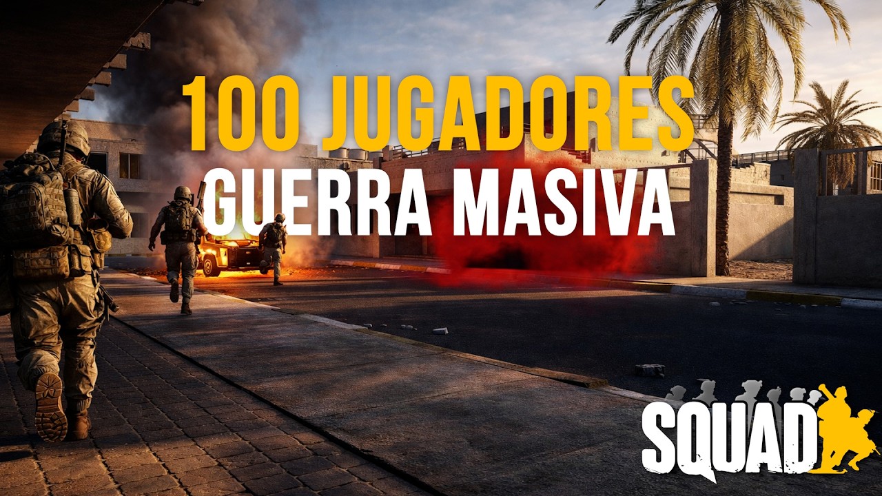 El MEJOR juego de SIMULACIÓN DE GUERRA MODERNA | SQUAD Gameplay en Español #squad #joxstrategy