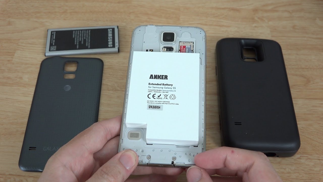 Anker 7500mAh Extended Battery Combo for Samsung Galaxy S5 (Unboxing and First Look)