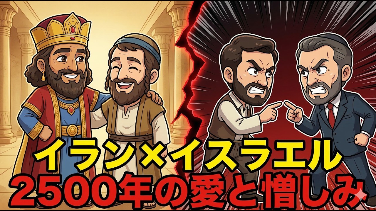 【完全解説】イランとイスラエルはなぜここまで憎み合うのか——直行便からミサイルまで2500年の真実