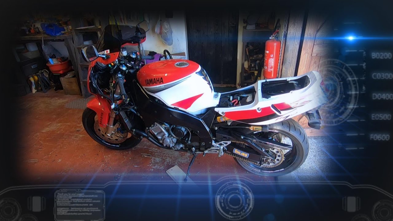 Yamaha YZF750R. Out of storage ..got a problem.!