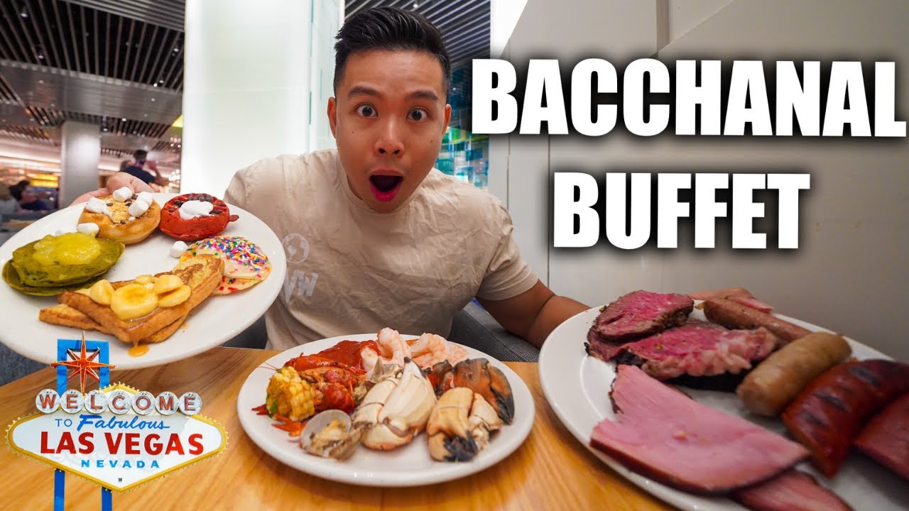 BACCHANAL (Brunch) BUFFET Is The BEST In Las Vegas! (What's New?)