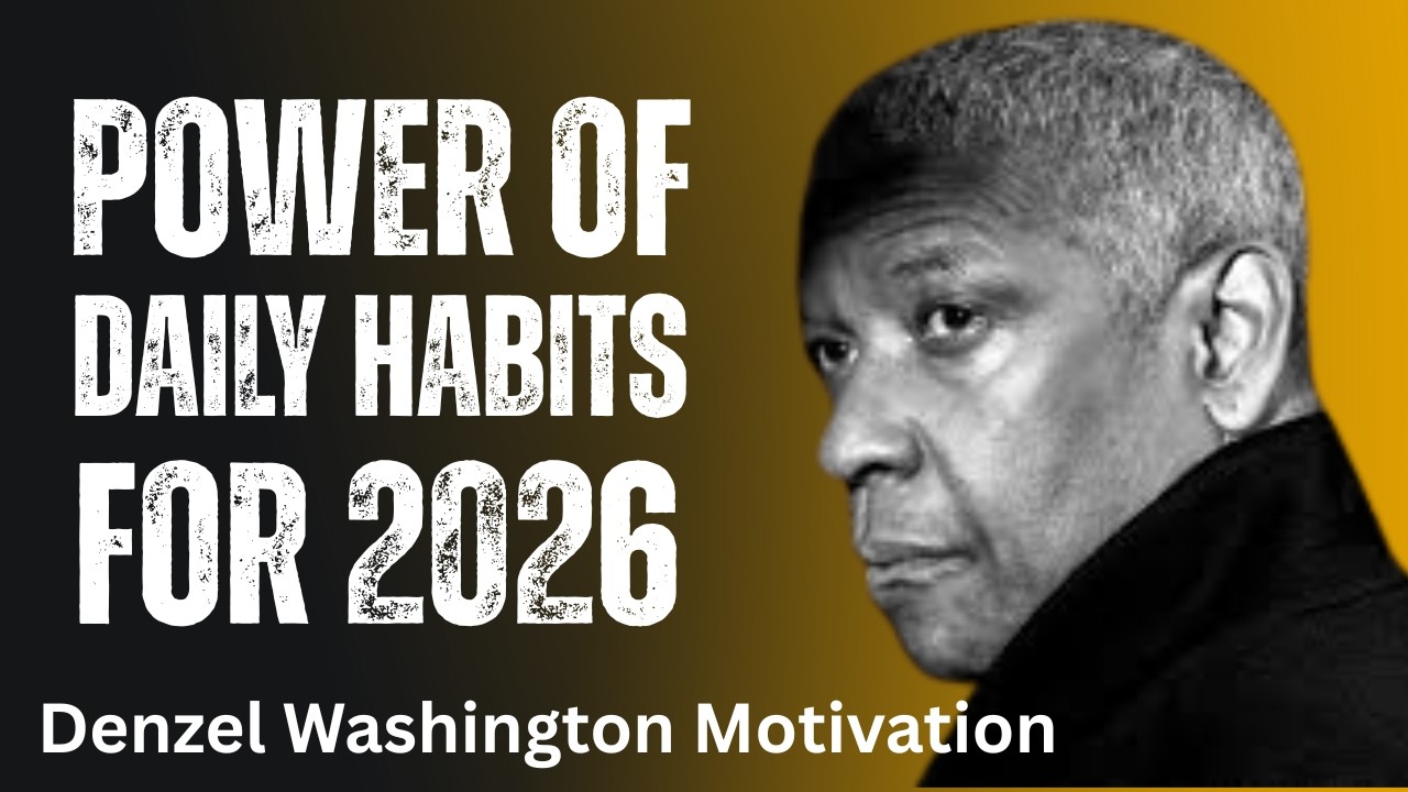 MORNING MOTIVATION - Start Your Day Right, Listen Every Day! | Speech Inspired by Denzel WashingtoN