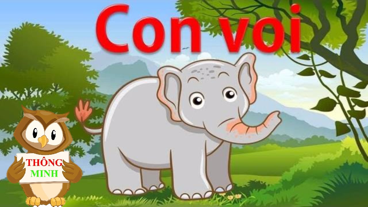 Dạy bé học tiếng việt qua động vật | nhận biết các con vật và tập nói sớm| dạy trẻ thông minh sớm 9