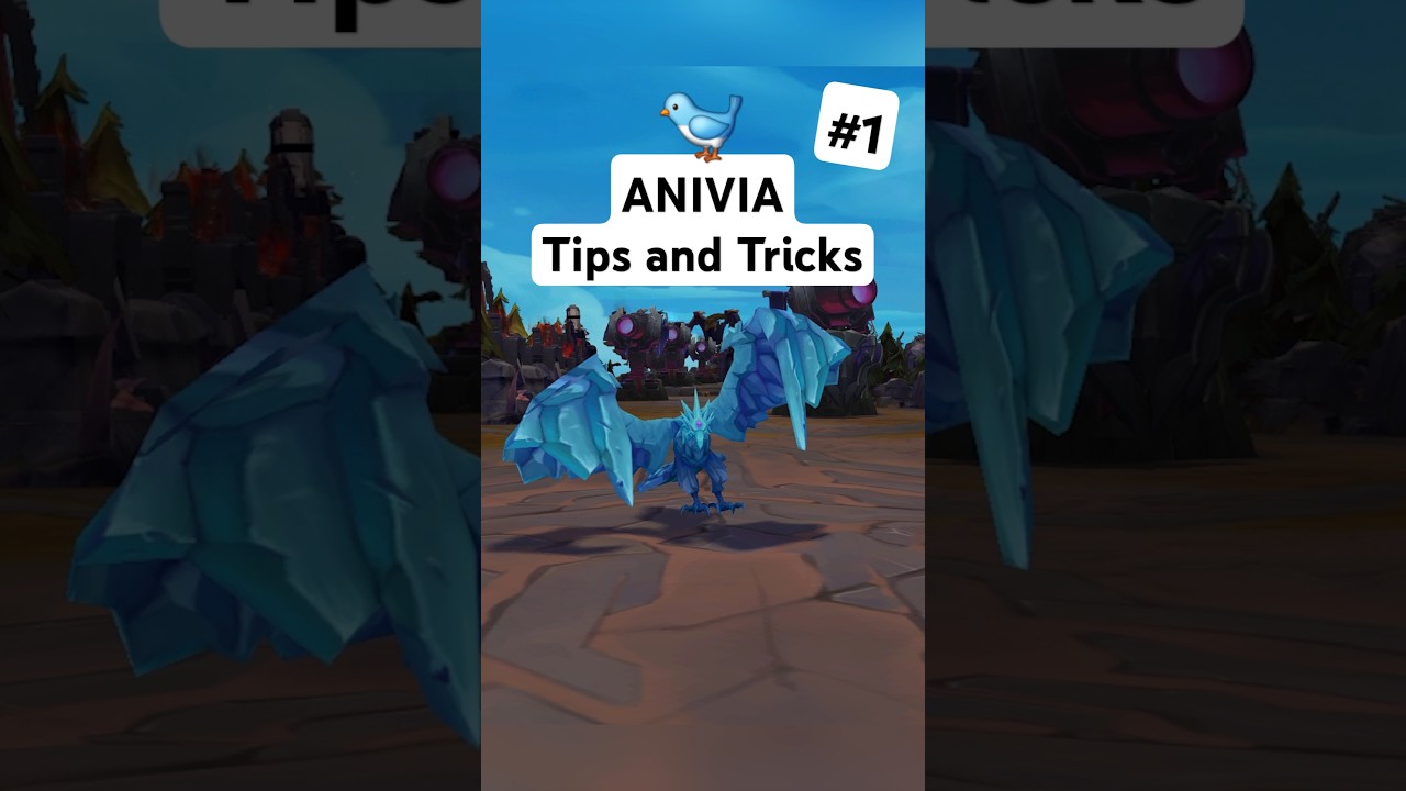 Did you know this Anivia trick? #anivia #gaming #trick #tutorial #main #trizze #dragon #tips #caps