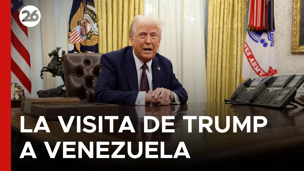 🚨 URGENTE - EEUU | Donald Trump aseguró que viajará a Venezuela