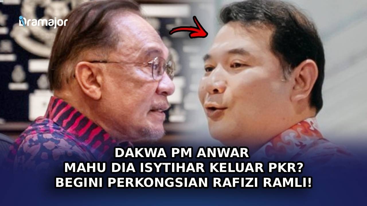 DAKWA PM Anwar Mahu Dia Isytihar Keluar PKR? Begini Perkongsian Rafizi Ramli!