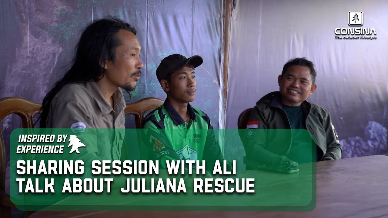 BERBAGI KISAH RESCUE JULIANA: Consina Talkshow with Agam Rinjani & Ali Hosted by Disyon Toba