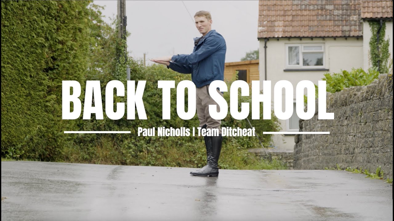 Paul Nicholls: First Day Back At School