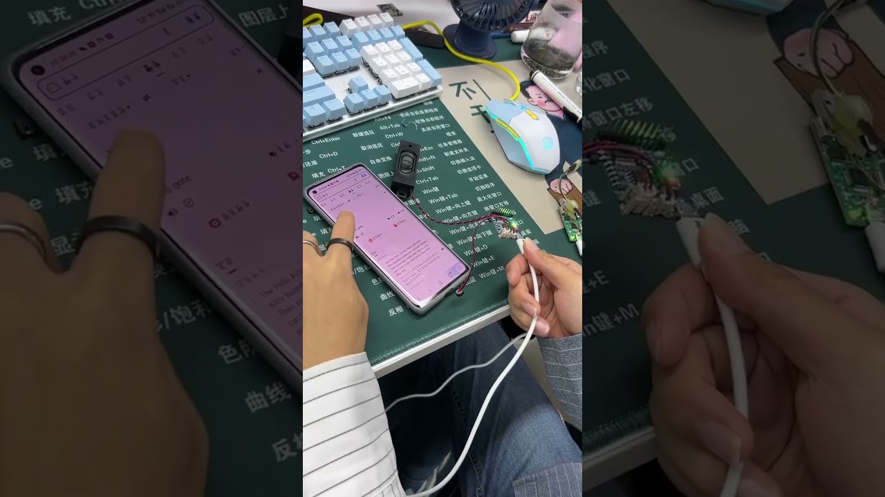 Our technicians are testing the voice module, let's take a look! #pcb #household #smarthome