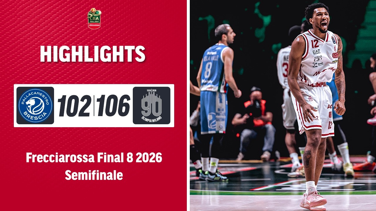 Brescia - Olimpia Milano Extended Highlights