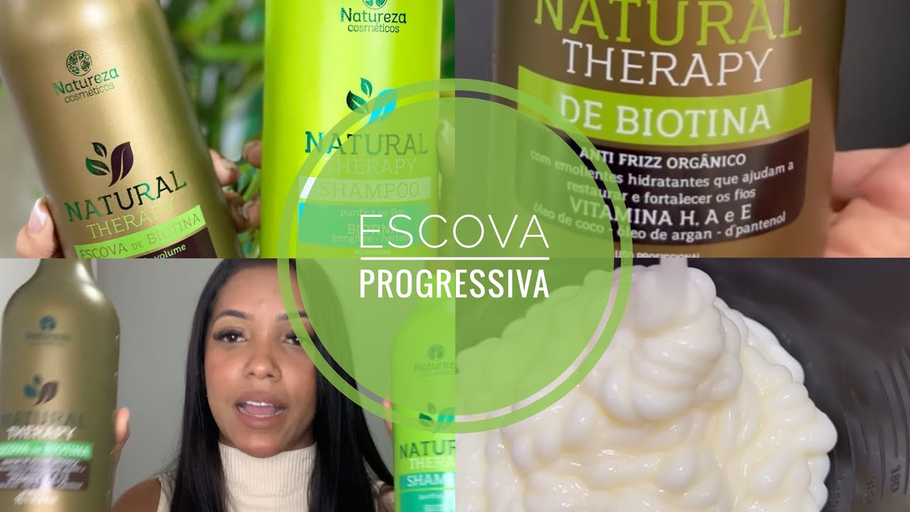 TUDO SOBRE MINHA PROGRESSIVA. Escova de biotina. Ela faz o cabelo crescer? Alisa mesmo?