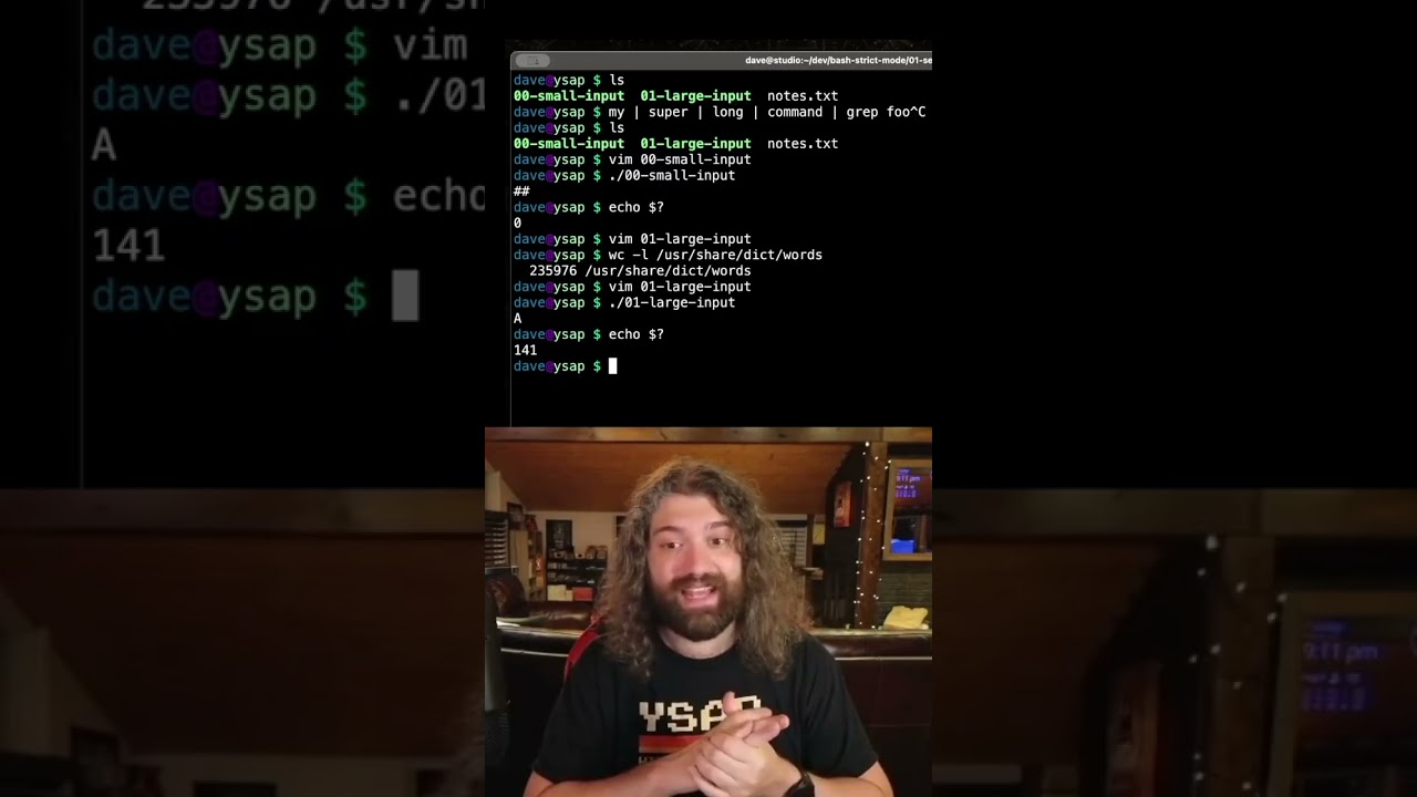 Showing SIGPIPE when using bash strict mode - why it happens