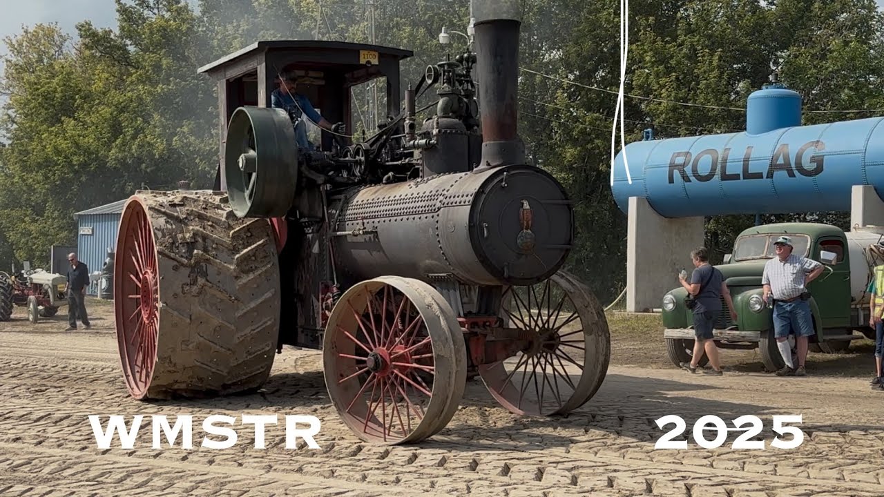 WMSTR steam threshing show, Rollag, Mn. 2025