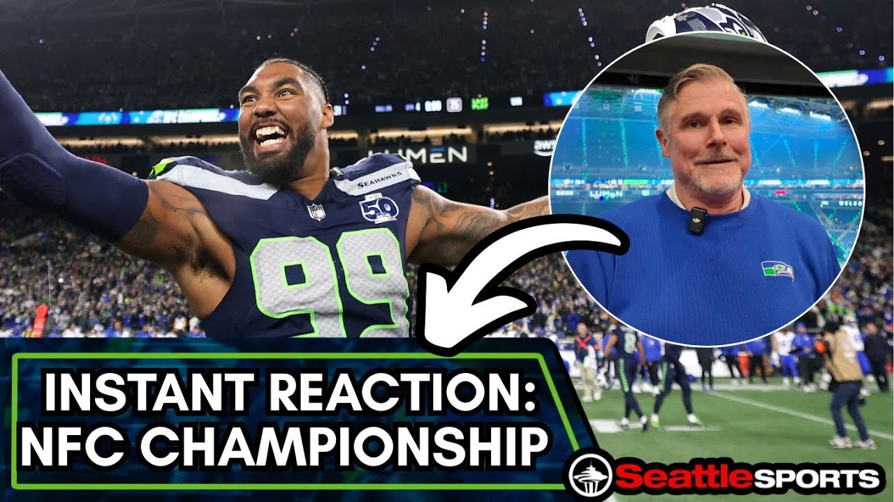 Мгновенная реакция: #Seahawks против #Rams в финале конференции NFC | #SeattleSports