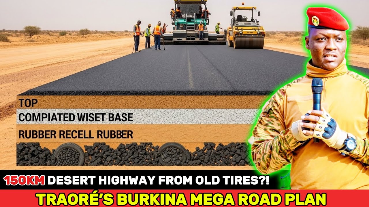 Burkina Faso’s 150km Sahel Tire Highway Plan — Can Old Tires Survive Extreme Desert Heat?