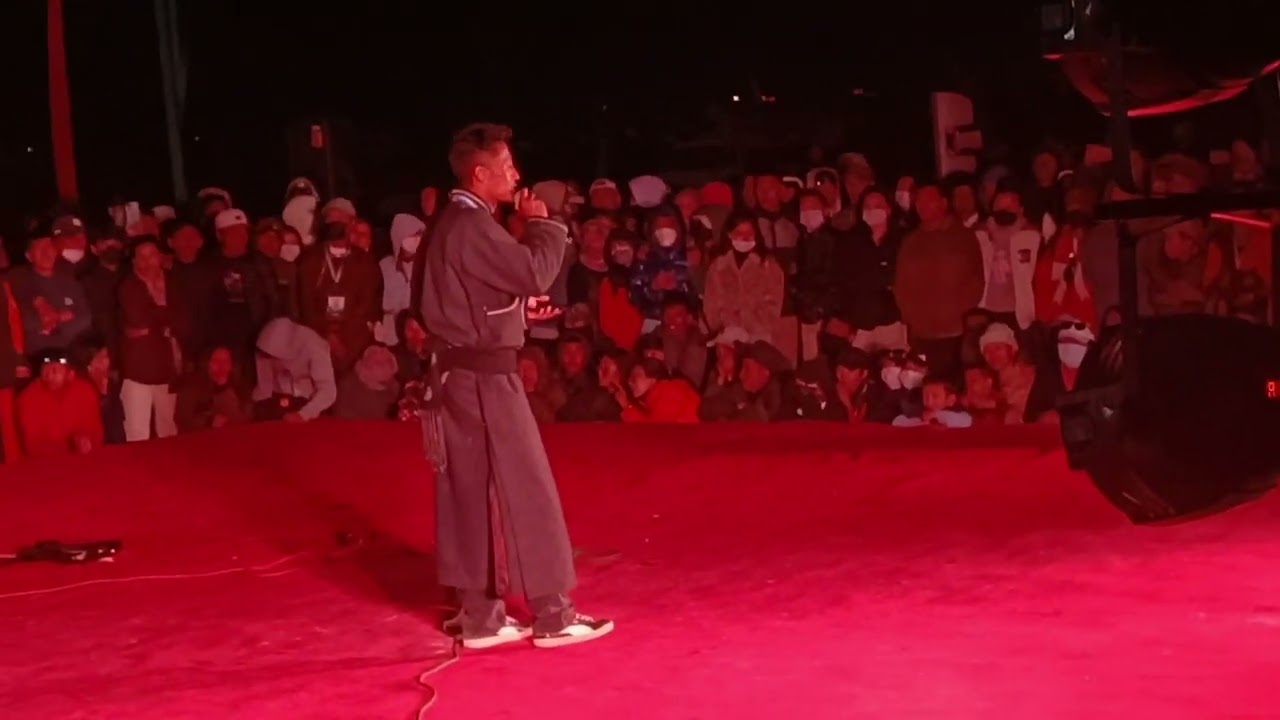 phuntsok Tsokar live concert at Nomadic festival Hanle @myladakhholidayslehladakh1260