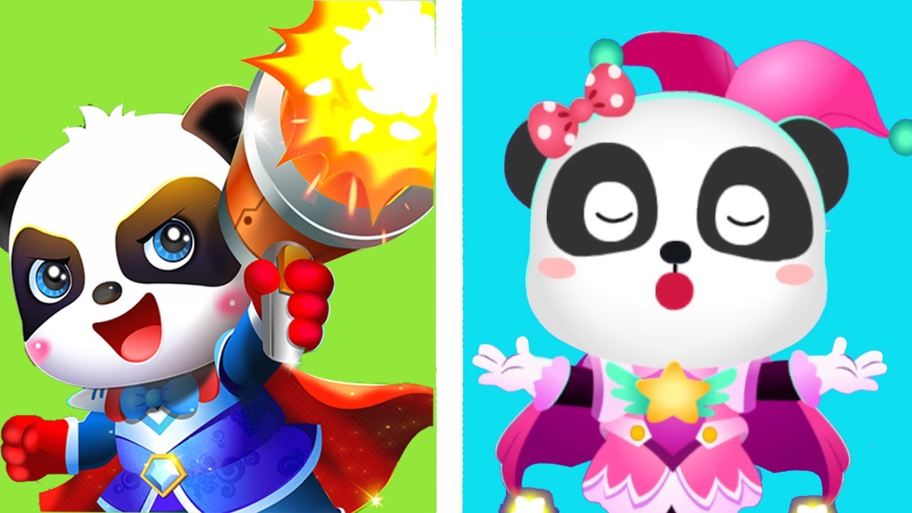 Who is the Best? Superhero Kiki or Superhero Miumiu - Help Them to Defeat Evil Kings - Babybus Games