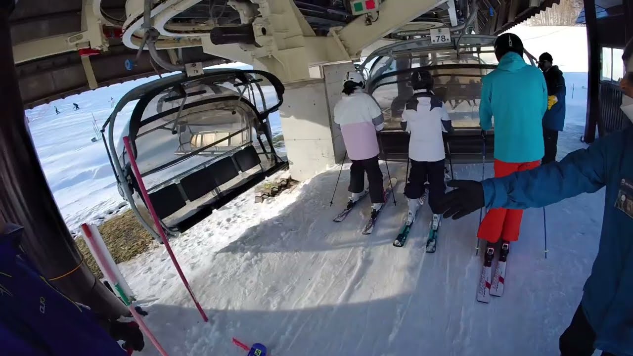 グランデコ　晴天☀️スキー日和　BGMなし