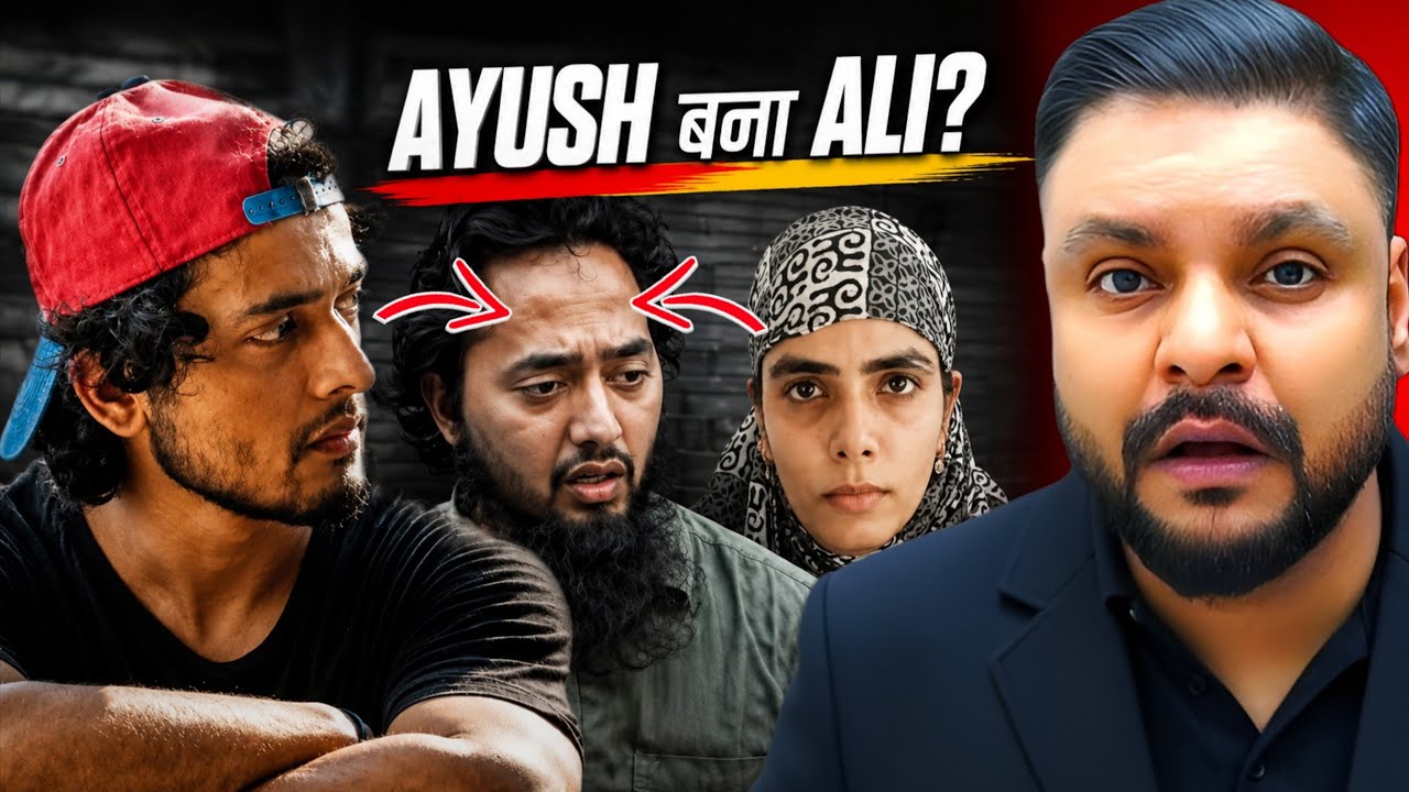Ayush Accepted Islam | UP Shamli Case | Chandni Qureshi | Mr Reaction Wala