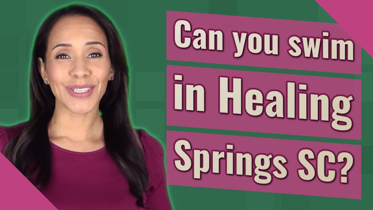 Can you swim in Healing Springs SC?