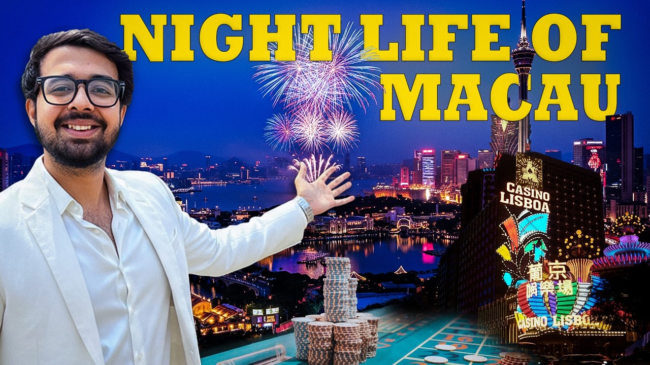 Macau&rsquo;s LAS VEGAS Style Nightlife 🇲🇴 | Cotai Strip Walkthrough + Londoner & Venetian Hotel Tour.