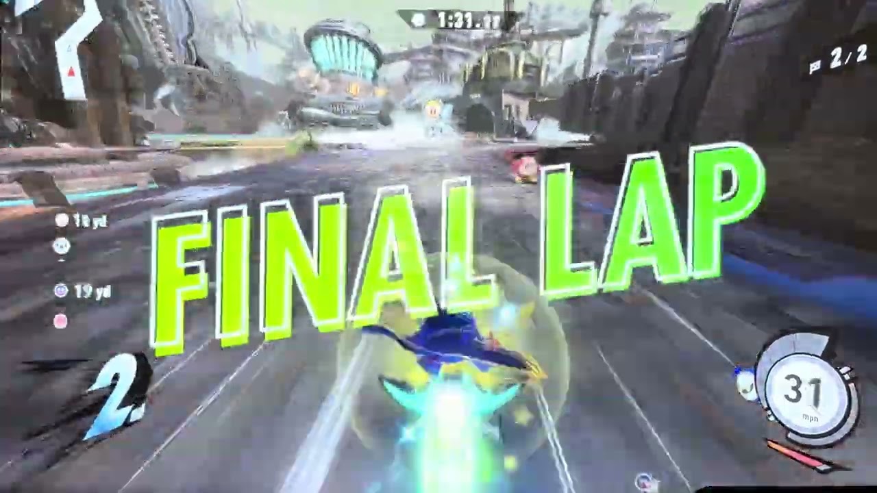 Kirby Air Riders: Air Ride Steamgust Forge (Meta Knight and Jet Star)
