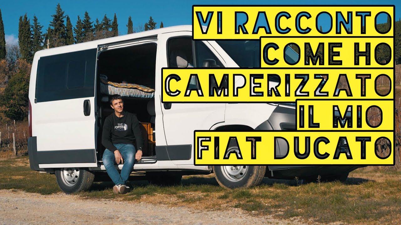 FURGONE FIAT DUCATO CAMPERIZZATO - FINALMENTE VI PRESENTO IL MIO VAN - ducato H1 L1 campervan