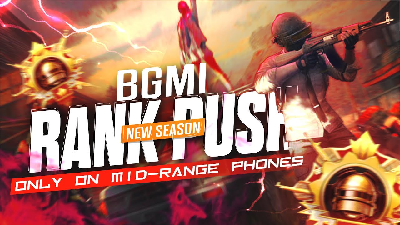 BGMI Real Rank Push on Sunday | Realme GT ME pe best FPS aata hai?