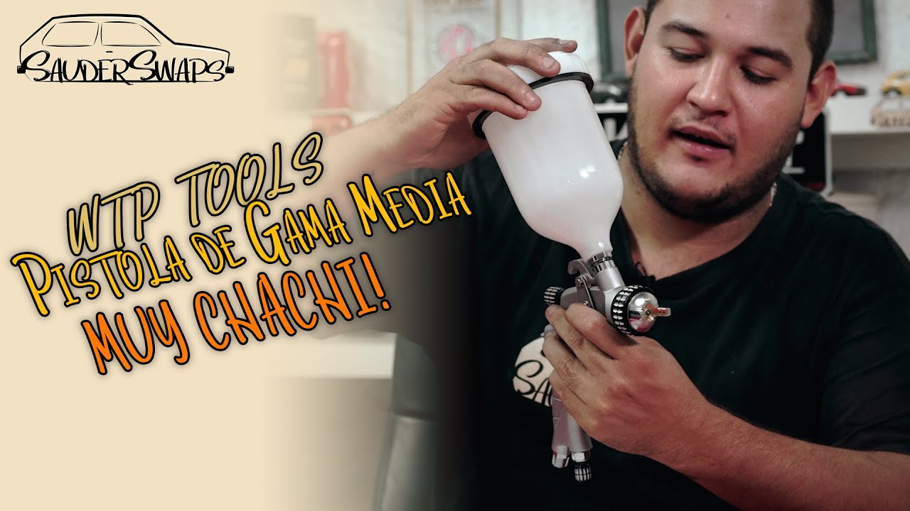 Pistola de Gravedad HVLP de GAMA MEDIA - WTP Tools  | SauderSwaps