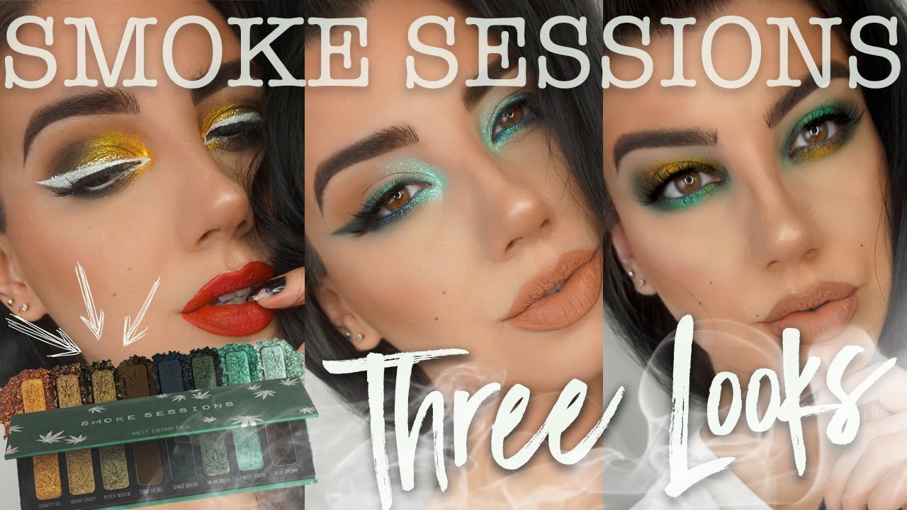 MELT SMOKE SESSIONS PALETTE | REVIEW + THREE LOOKS