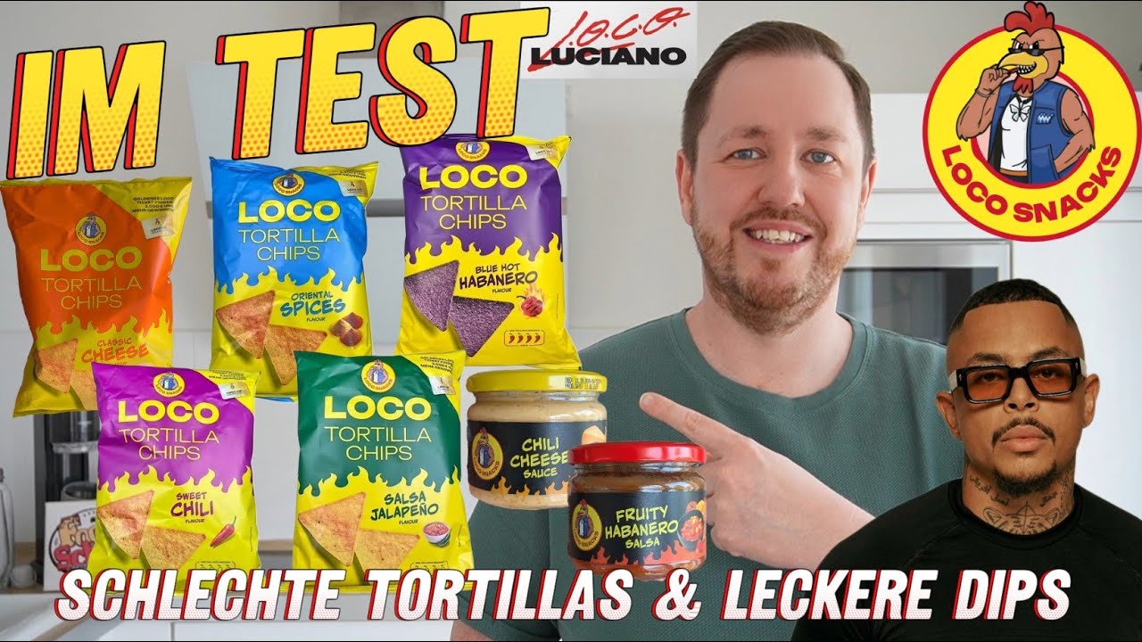 Loco Snacks: Tortillas & Dips von Luciano im XXL Test