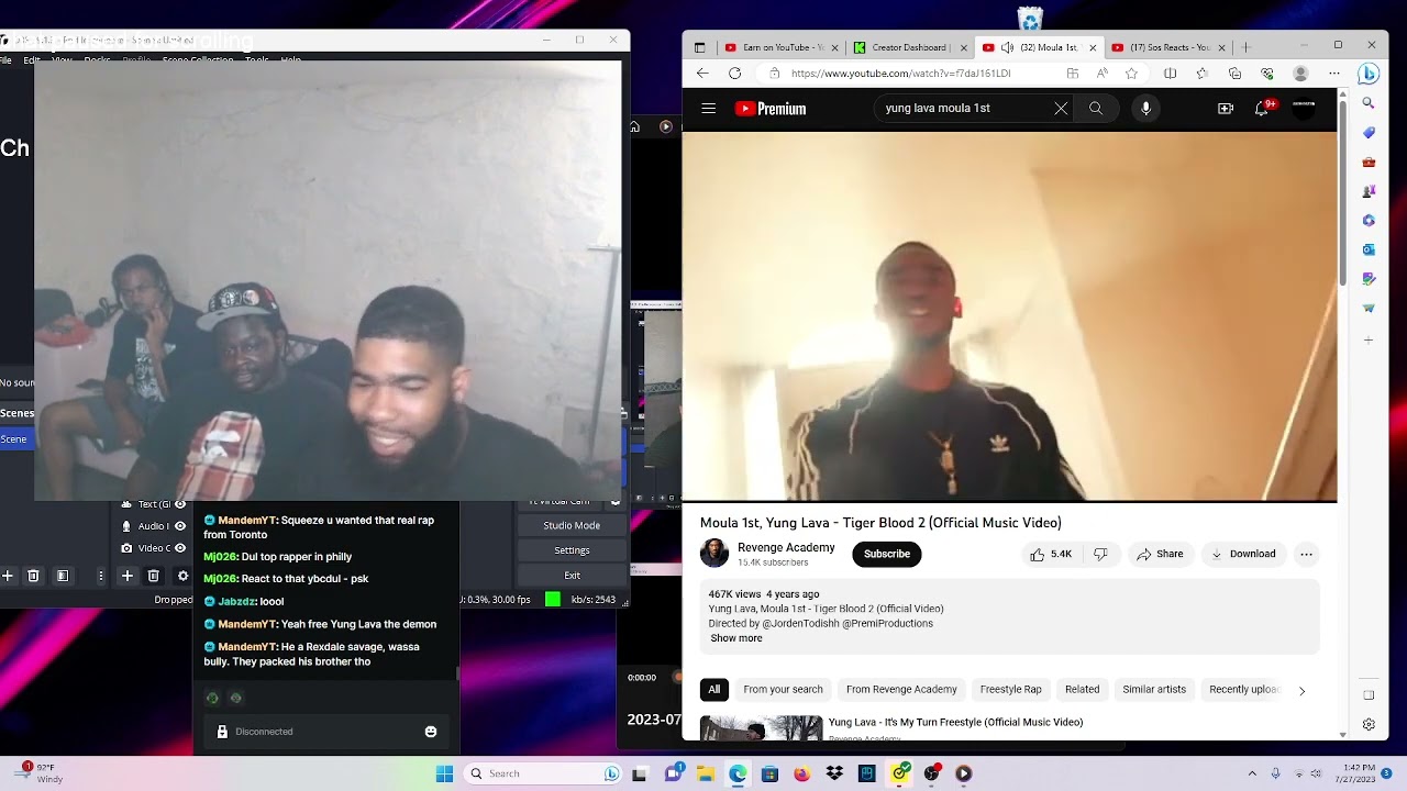 Moula 1st, Yung Lava - Tiger Blood 2 (Official Music Video)|Reaction