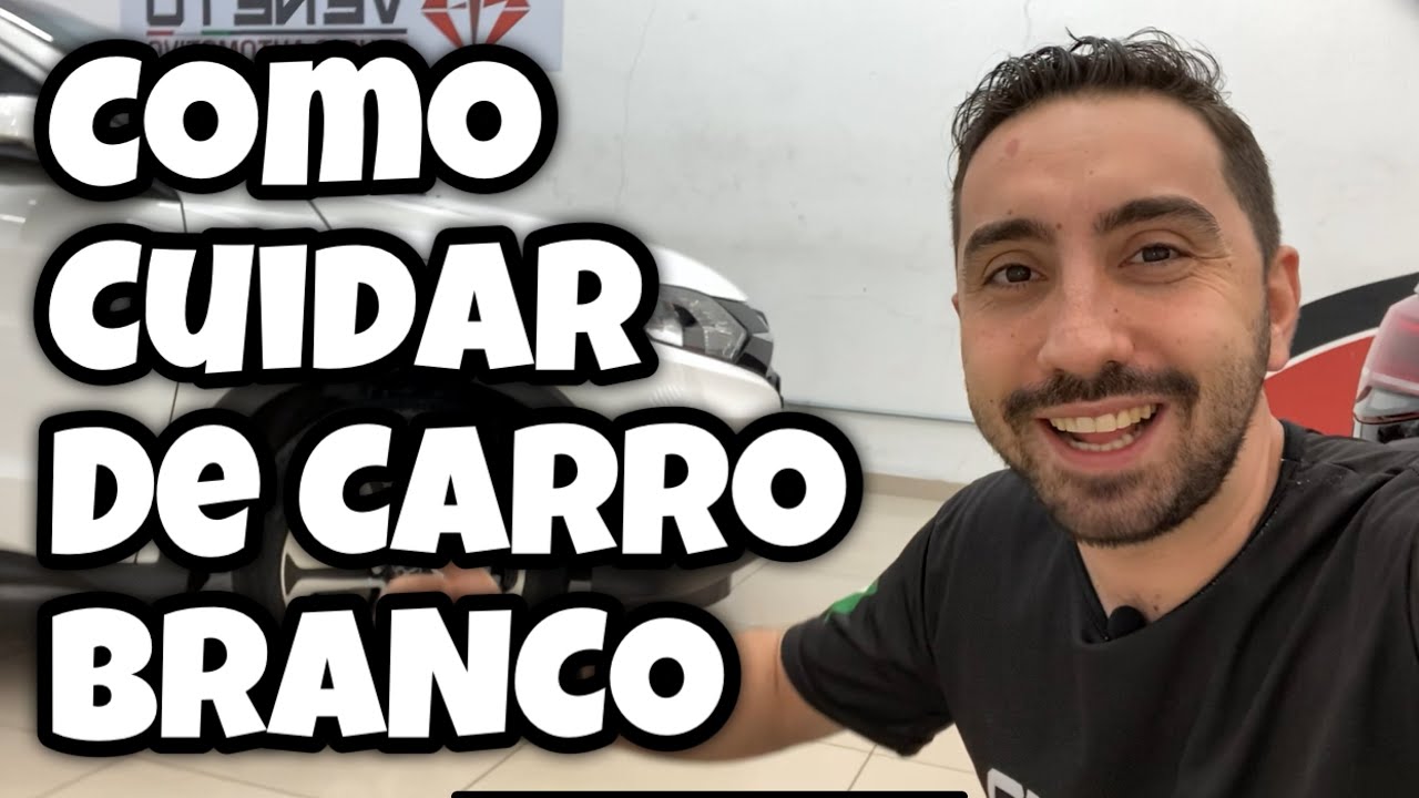 COMO CUIDAR DE CARRO BRANCO | Polimento Manual e Projeto Completo